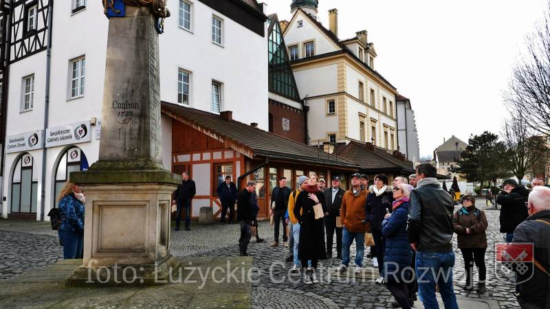 Międzynarodowa delegacja w Lubaniu