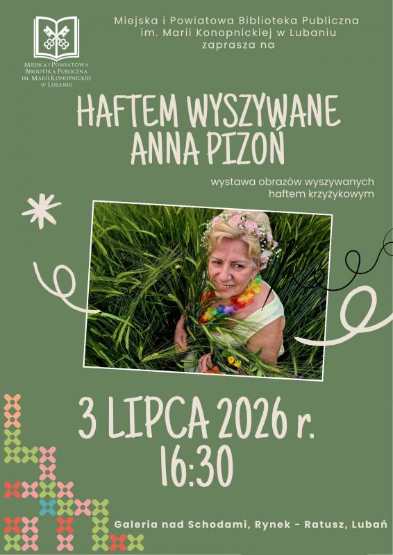 Haftem wyszywane